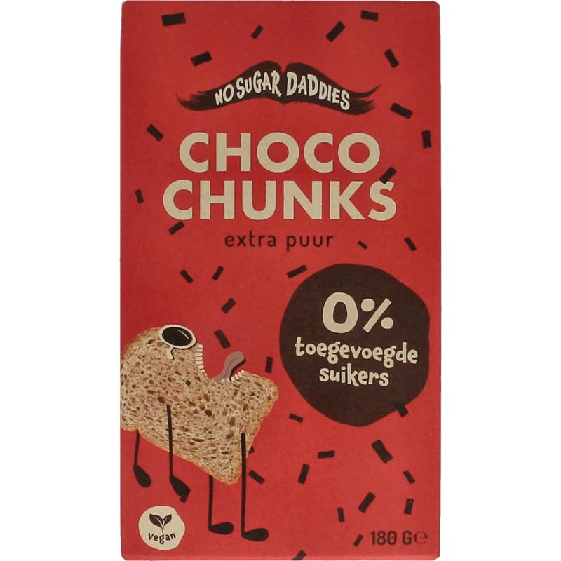 No Sugar Daddies Choco Chunks Extra Puur