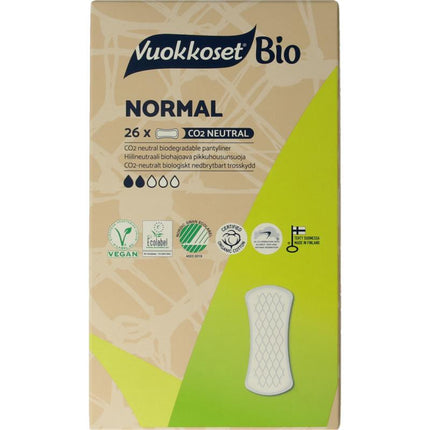 Vuokkoset Inlegkruisjes Normaal 100% Bio- 26 st