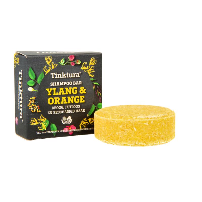 Tinktura Shampoo Bar Ylang Ylang & Orange voor droog haar- 60 gr