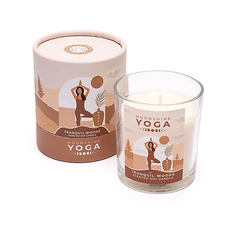 Moonshine Yoga soja geurkaars - 128gr