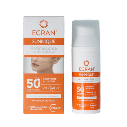 Ecran Sunique Facial antivlekken SPF50 - 250ml