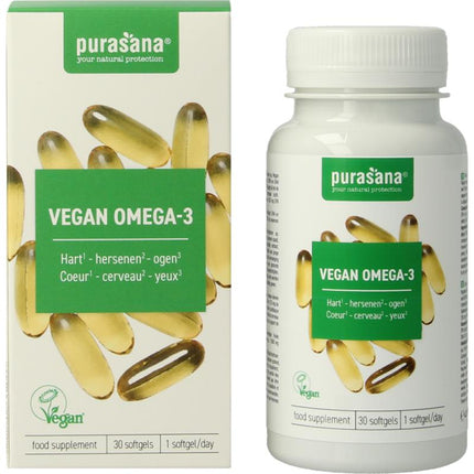 Purasana Vegan Omega 3- 30caps