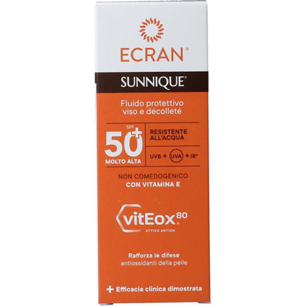 Ecran Sunique Facial en Decollete SPF50 - 50ml