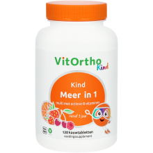 VitOrtho Kind Visolie - 60 kauwcapsules