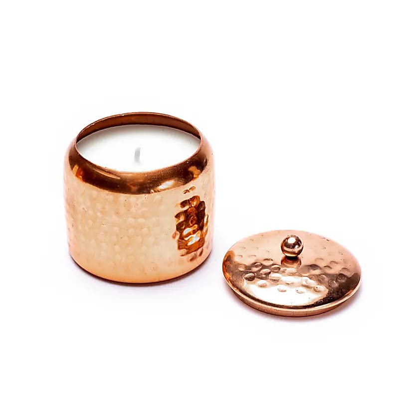 Veda geurkaarsen in pot met deksel - 3 stuks