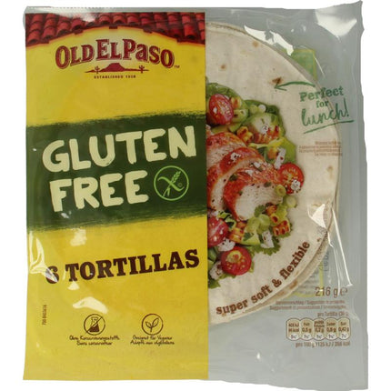 Old El Paso Tortilla’s Glutenvrij 6st
