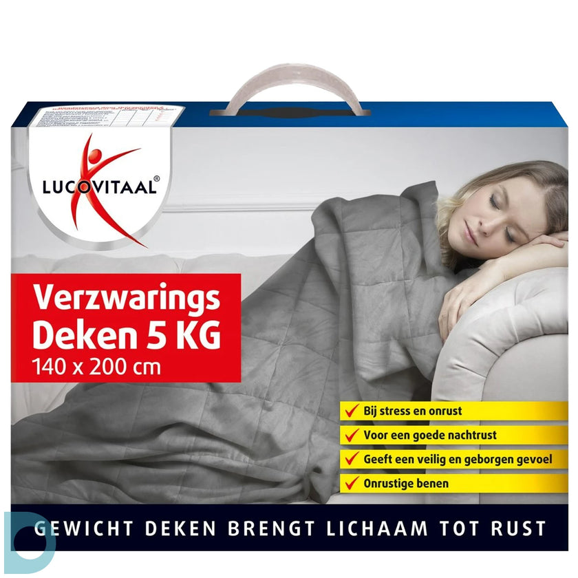 Lucovitaal Verzwaringsdeken -5kg