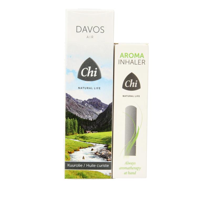 Chi Aroma Inhaler met Davos Kuurolie - 10ml