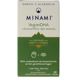 Minami Vegan DHA 250 mg - 60 soft gel capsules