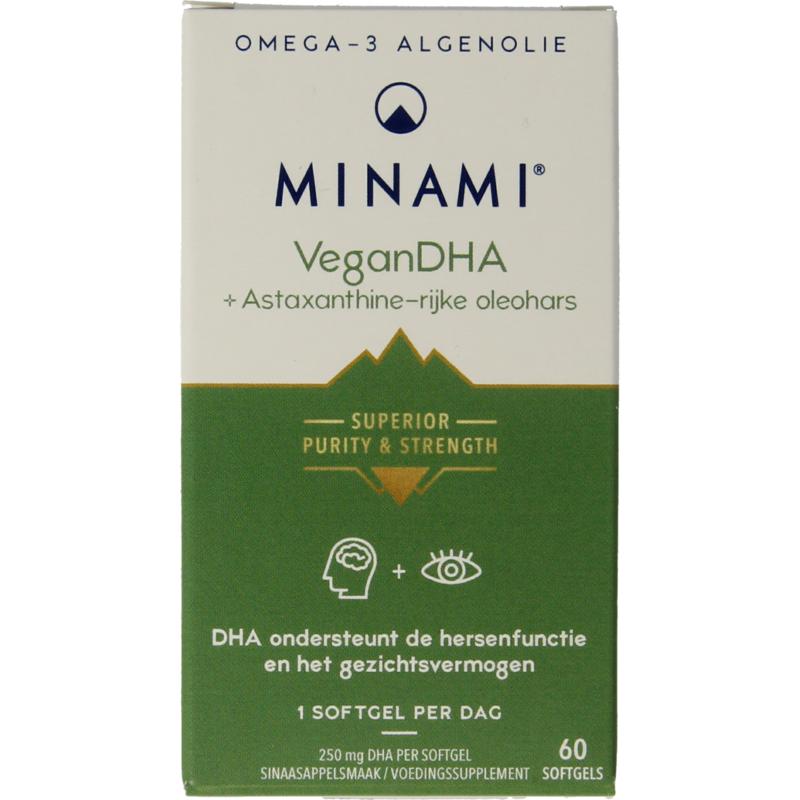 Minami Vegan DHA 250 mg - 60 soft gel capsules