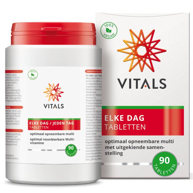 Vitals Elke Dag Tabletten - 30/90