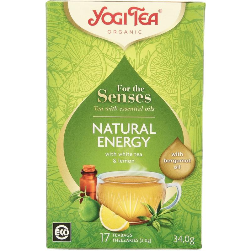 Yogi Tea For The Senses Natural Energy - 20z