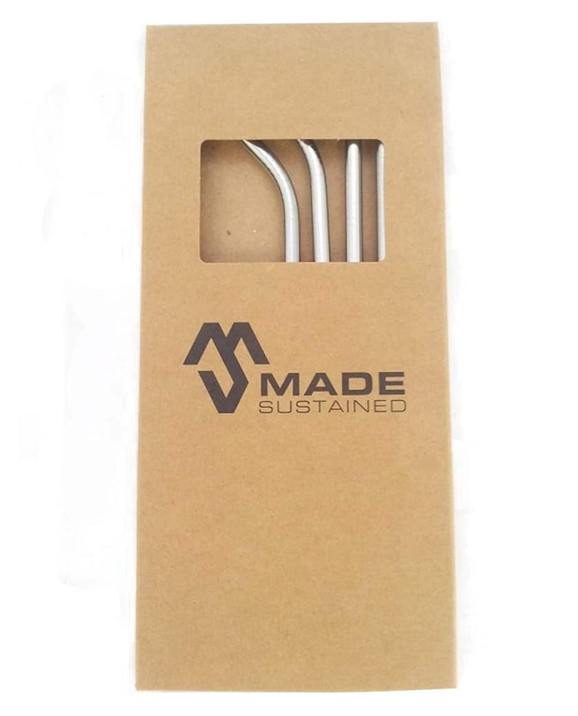 MadeSustained Rietjes Roestvrij Staal - 4s