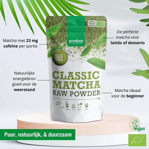 Purasana Classic Matcha Poeder - 75g