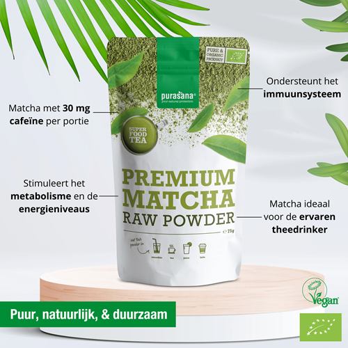Purasana Premium Matcha Poeder - 75