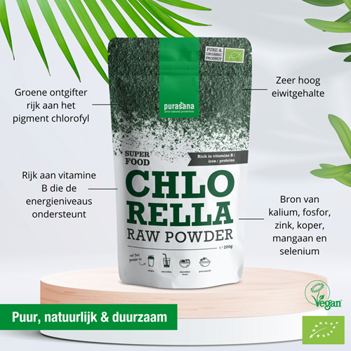 Purasana Chlorella Poeder - 200g