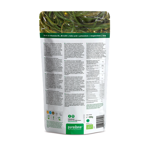 Purasana Spirulina Poeder - 200g