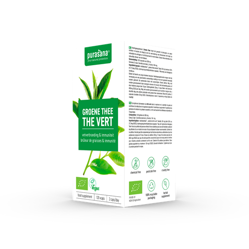 Purasana Groene Thee - 120