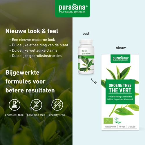 Purasana Groene Thee - 120