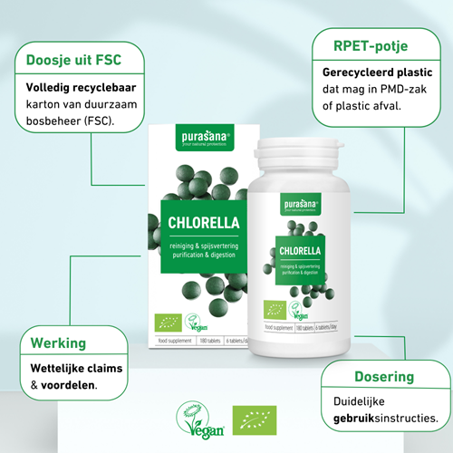 Purasana Chlorella - 180t