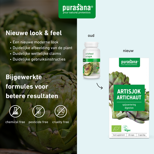 Purasana Artisjok - 60c