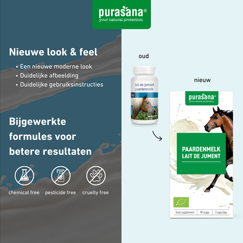Purasana Paardenmelk - 90c