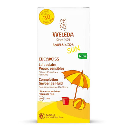 Edelweiss Zonnelotion Baby & Kids/Gevoelige Huid SPF30 - 150ml