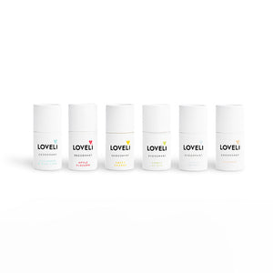 LOVELI Deodorant 4 mini’s