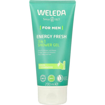 Weleda Men 3in1 Energy Fresh Douchegel - 200ml