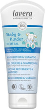 Afbeelding in Gallery-weergave laden, Lavera Baby&amp;Kind Wash Lotion &amp; Shampoo - 200ml
