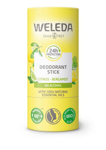 Weleda Deodorant Stick Citrus Bergamot - 50gr