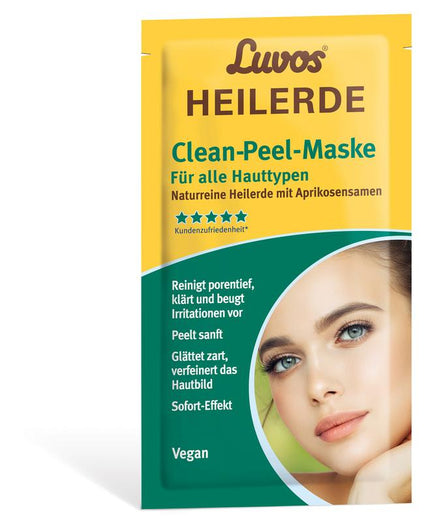 Luvos Heilaarde Clean-Peel Masker - 2 stuks van 7.5 ml