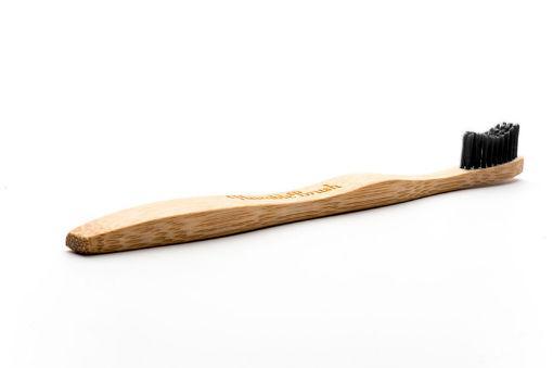 The Humble Co Tandenborstel Bamboe Adult Brush Soft kleur zwart