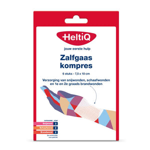 HeltiQ Zalfgaas Kompres - 6s