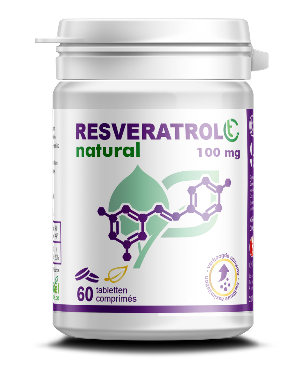 Soria Resverasor Druivenpit  600mg - 60t