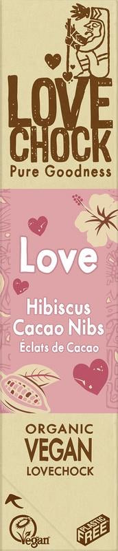 Lovechock Love Hibiscus Cacao Nibs - 40g