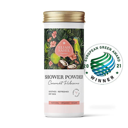 Eliah Sahil Kokos Hibiscus BIO Douche Poeder - 90g