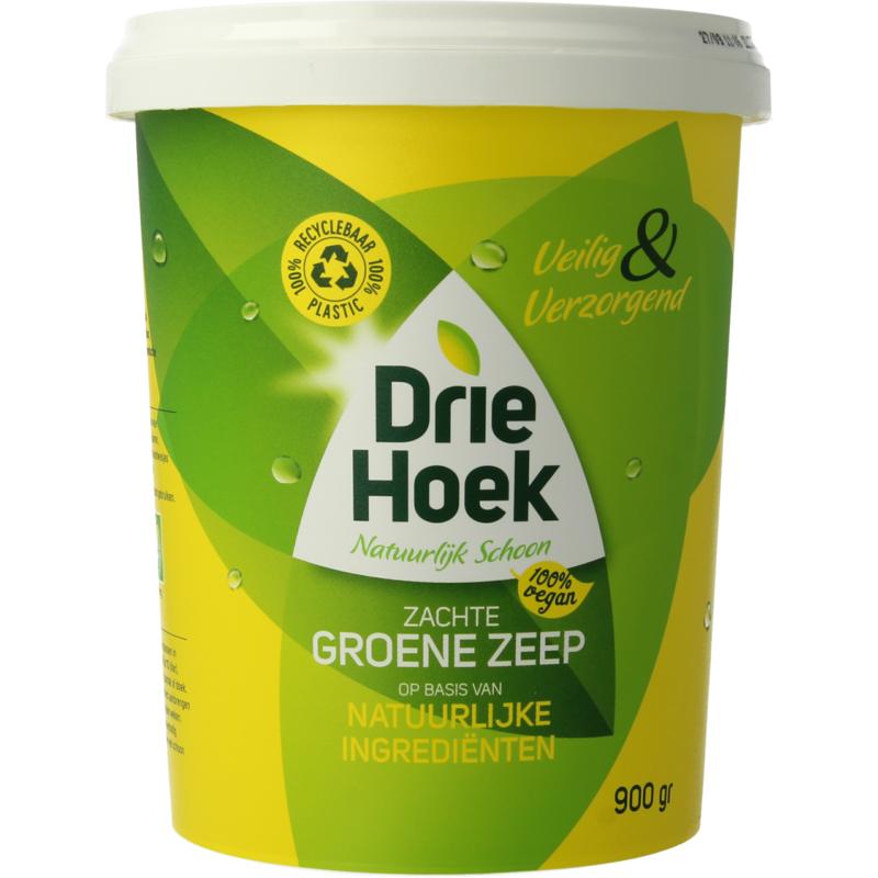 Driehoek Zachte Groene Zeep - 900g