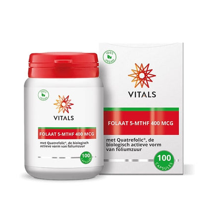Vitals Folaat  5-MTHF 400mcg - 100c