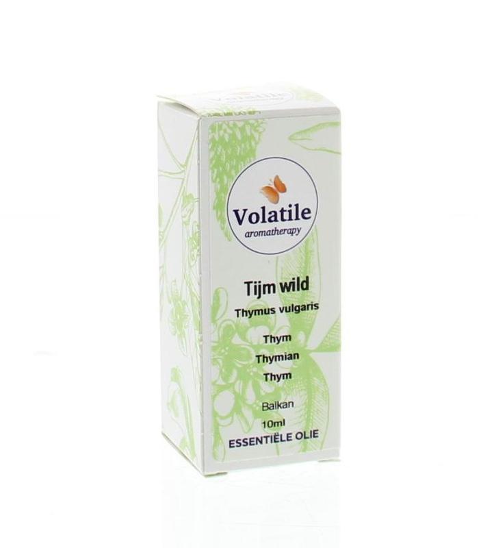 Wilde Tijm essentiële olie, 10 ml, van Volatile - Drogisterij Mevrouw Ooievaar