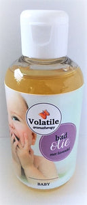Baby Bad Olie met Lavendel van Volatile Aromatherapy - Drogisterij Mevrouw Ooievaar