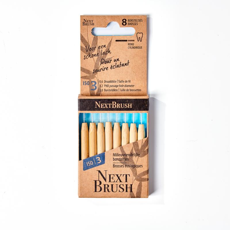 NextBrush Bamboe ragers  -  8st