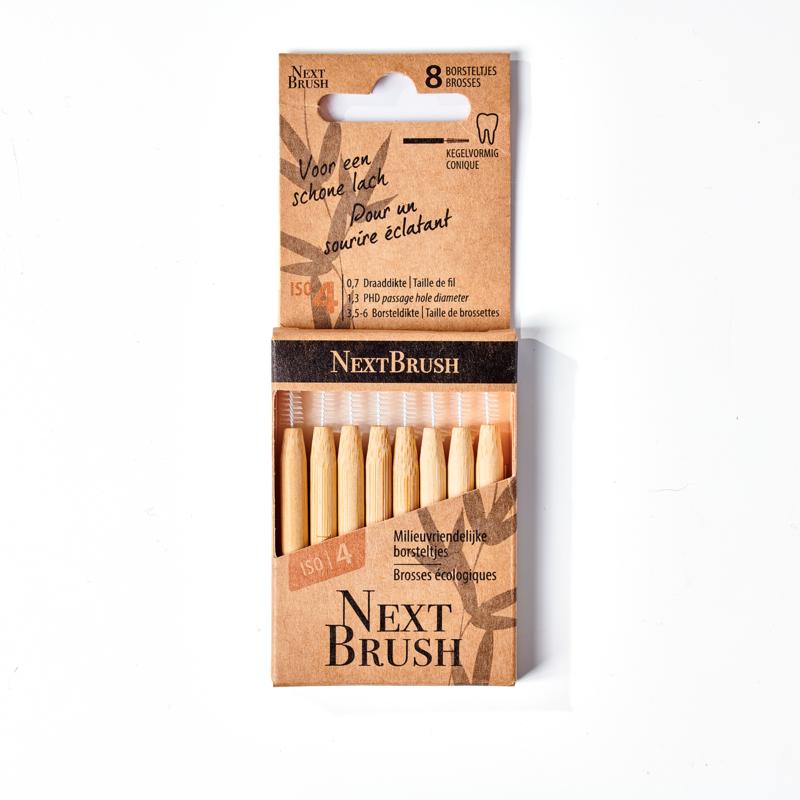 NextBrush Bamboe ragers  -  8st
