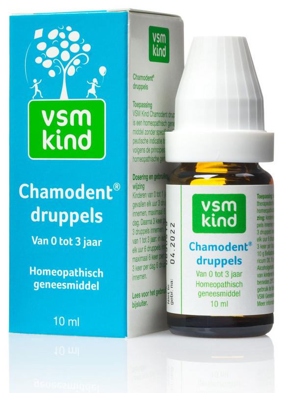 Chamodent druppels van VSM Kind- Drogisterij Mevrouw Ooievaar