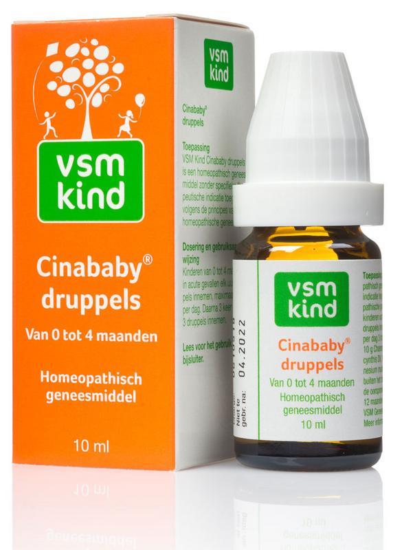 Cinababy druppels van VSM Kind- Drogisterij Mevrouw Ooievaar