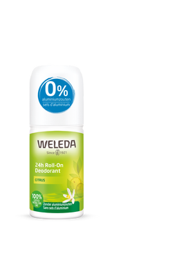 Citrus 24h Roll-on Deodorant van Weleda - Drogisterij Mevrouw Ooievaar