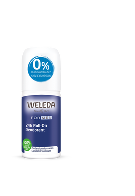 24h Roll-on Deodorant voor mannen van Weleda -  Drogisterij Mevrouw Ooievaar 
