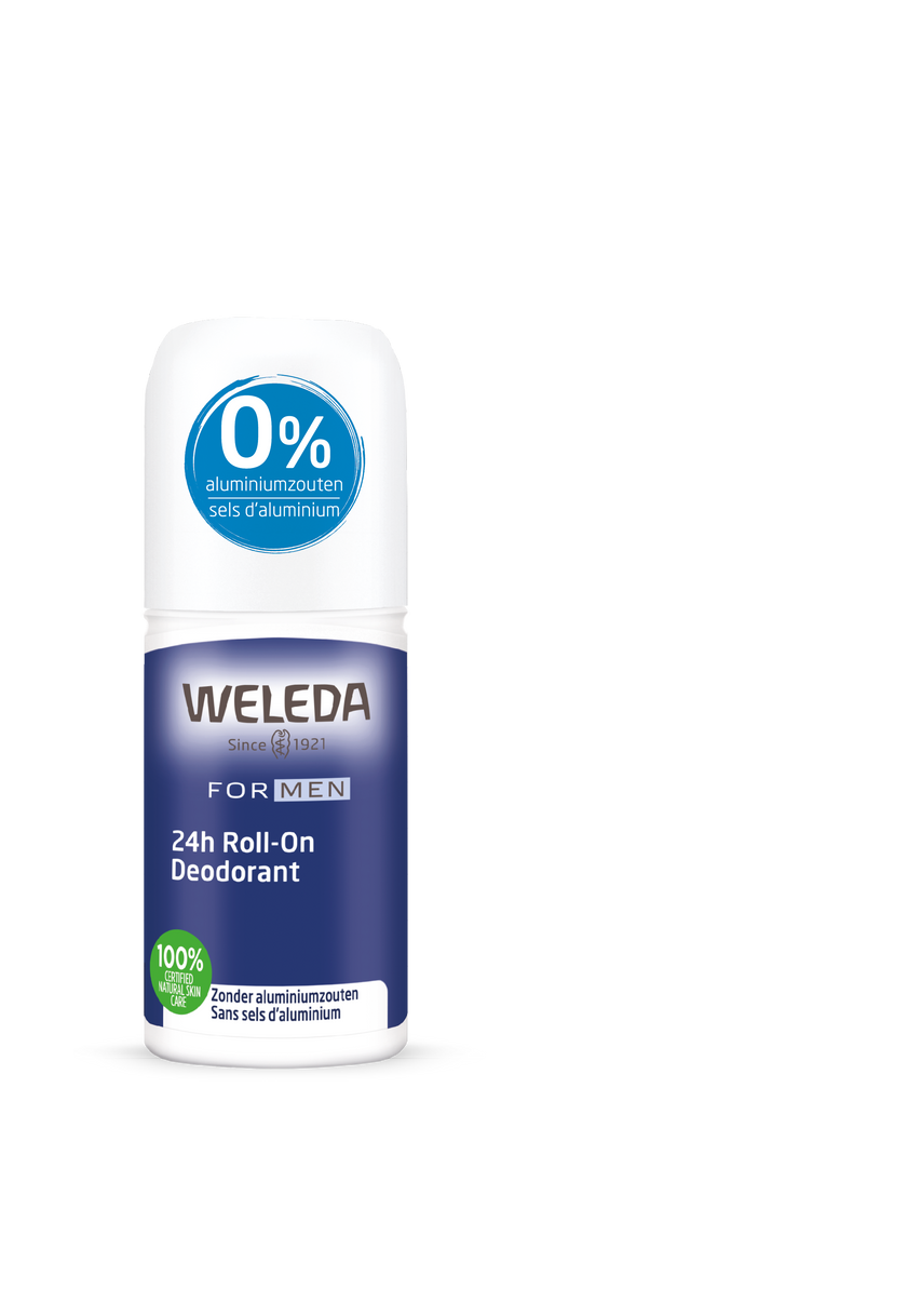 24h Roll-on Deodorant voor mannen van Weleda -  Drogisterij Mevrouw Ooievaar 