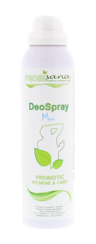 Pro-biotische deodorantspray voor mannen van Probisana - Drogisterij Mevrouw Ooievaar