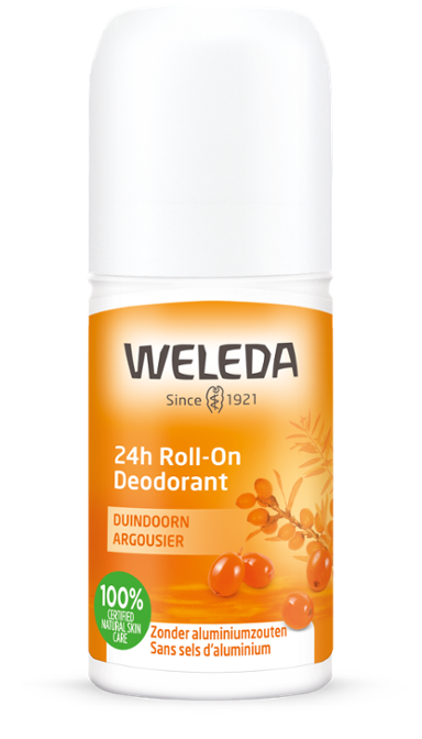 Duindoorn 24h Roll-on Deodorant van Weleda - Drogisterij Mevrouw Ooievaat